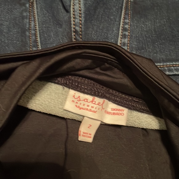 Soft stretchy denim leggings. - Picture 7 of 15